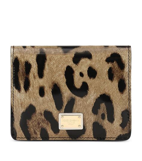 dolce and gabbana leopard wallet|dolce and gabbana wallet sale.